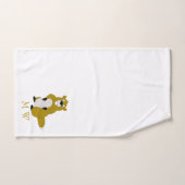 Beaver Design Monogrammed Bad Handdoek (Handdoek)
