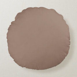 Beaver (effen kleur) rond kussen