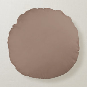 Beaver (effen kleur) rond kussen