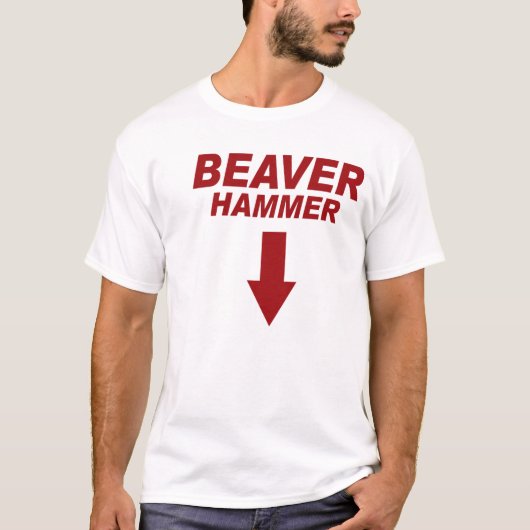 Beaver Hammer T-shirt (Voorkant)