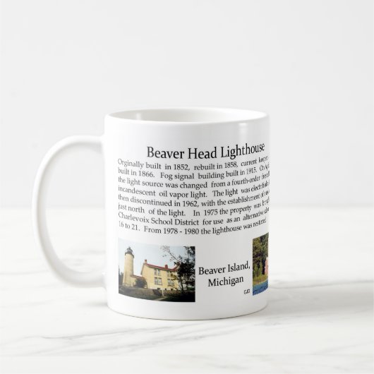 Beaver Head Light mug (Gauche)