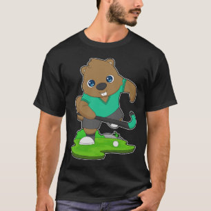 Beaver Hockey stick T-shirt