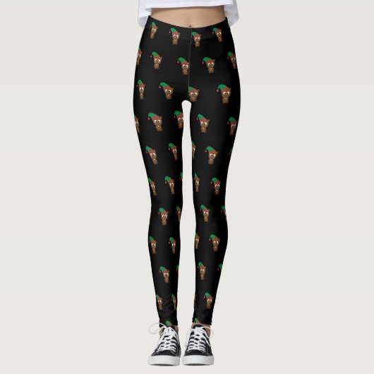 Beaver Holiday Elf Leggings (Voorkant)