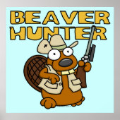 Beaver Hunter Poster (Voorkant)