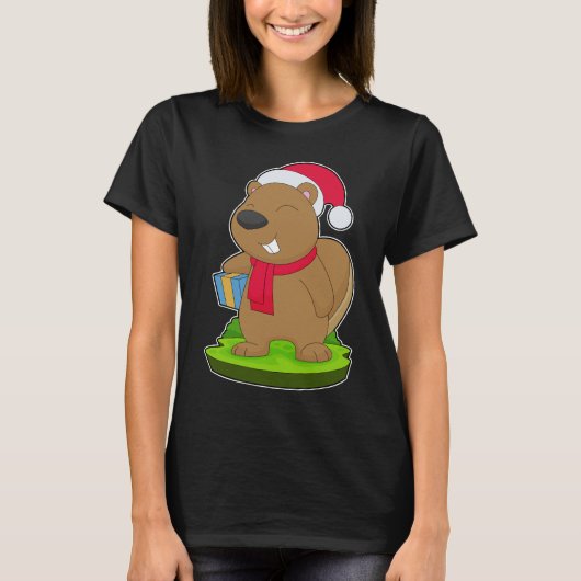Beaver kerstpakket t-shirt (Voorkant)