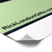 Beaver Living Wills Funny Rick London Poster (Coin)