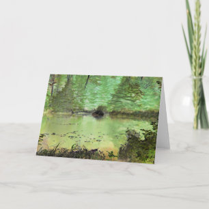 Beaver Lodge II: Digitaal getransformeerd bos Pond Kaart