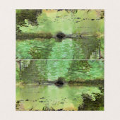 Beaver Lodge II : Digitally Transformed Forest Pon (Outside Unfolded)