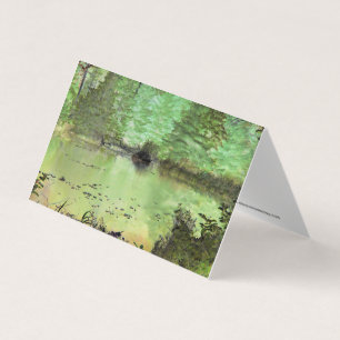 Beaver Lodge II : Digitally Transformed Forest Pon