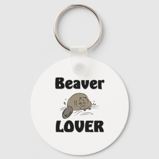 Beaver Lover Sleutelhanger (Voorkant)
