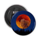 Beaver Moon in november Button Flesopener (Voorkant)