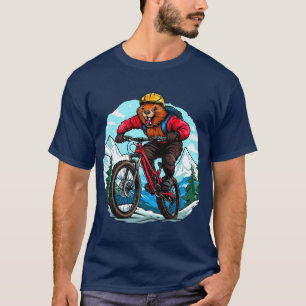 Beaver mountain bike / Biker Beaver T-Shirt