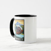 Beaver & Mt. Hood - Corbett, Oregon Mok (Voorkant links)