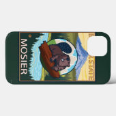 Beaver & Mt. Hood - Mosier, Oregon Case-Mate iPhone Case (Achterkant (horizontaal))