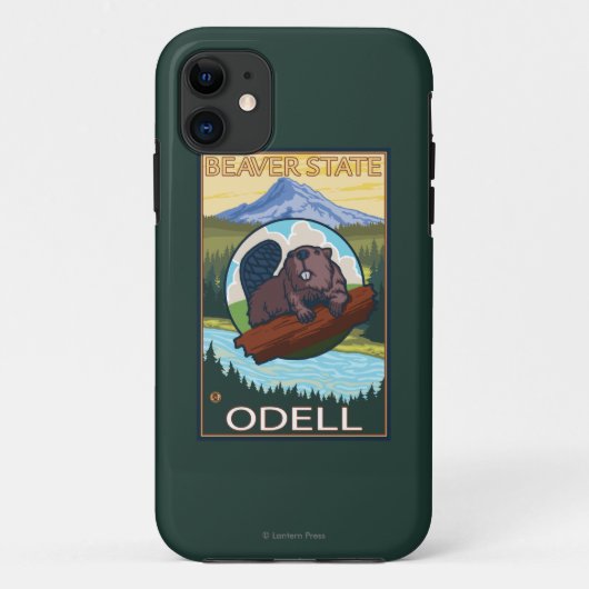 Beaver & Mt. Hood - Odell, Oregon Case-Mate iPhone Case (Achterkant)
