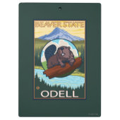 Beaver & Mt. Hood - Odell, Oregon Klembord (Achterkant)