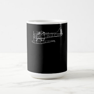 Beaver on Floats Zee Planet Piot Funny Gift Koffiemok