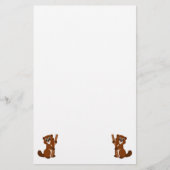Beaver-ontwerp Briefpapier (Voorkant)