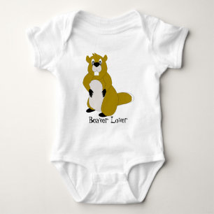 Beaver-ontwerp Romper
