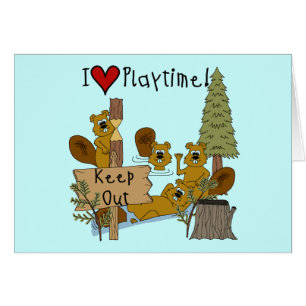 Beaver Playtime