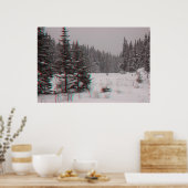 Beaver Ponds Poster (Keuken)