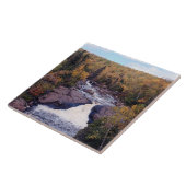 Beaver Rive Herfst tegelplaat Tegeltje (Zijkant)