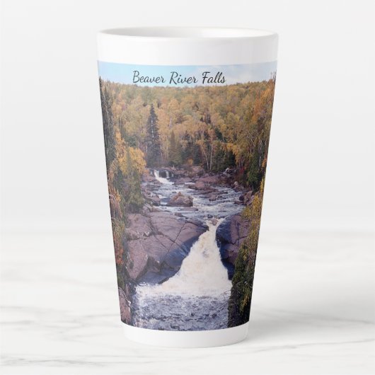 Beaver River Falls latte mug (Devant)