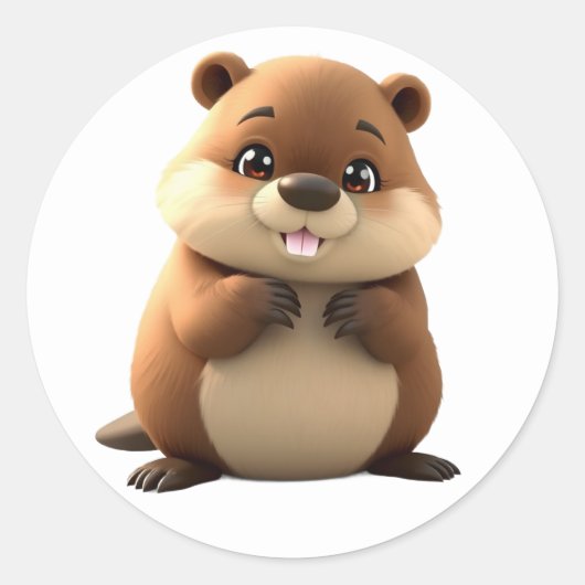 Beaver Stickers (Voorkant)