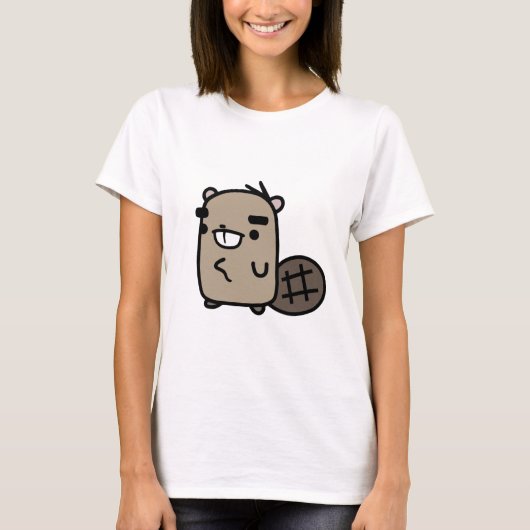 Beaver T-shirt (Voorkant)