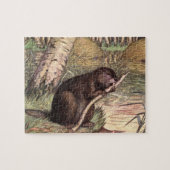 Beaver van Louis Sargent, wilde dieren Legpuzzel (Horizontaal)