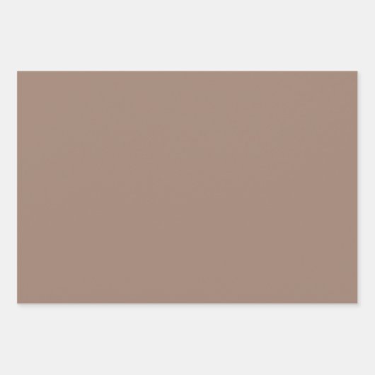 Beaver (vaste kleur) inpakpapier vel (Voorkant)