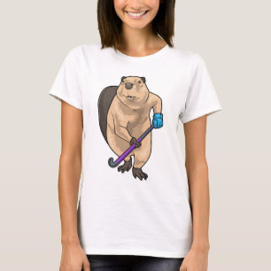 Beaver Veldhockeystick T-shirt