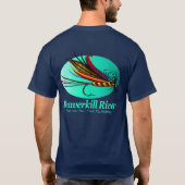 Beaverkill River (vlieg) T-shirt (Achterkant)