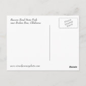 Beavers Bend State Park briefkaart (Achterkant)