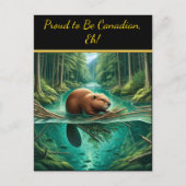 Beavers Forest Symfonie Briefkaart (Voorkant)