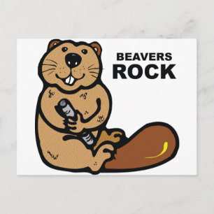 Beavers Rock Briefkaart