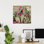 Beavertail Cactus Poster (Thuiskantoor)