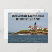 Beavertail Lighthouse, Rhode Island Briefkaart (Voorkant / Achterkant)