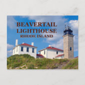 Beavertail Lighthouse, Rhode Island Carte postale (Devant)