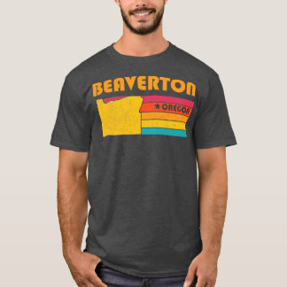 Beaverton Oregon  Verdrietig Souvenir T-shirt