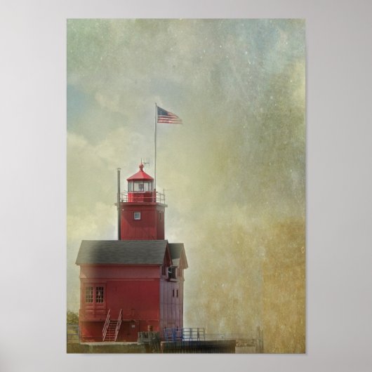 Bebakenlicht Poster (Voorkant)