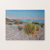 Bebakken Florida Zand Roze Legpuzzel (Horizontaal)