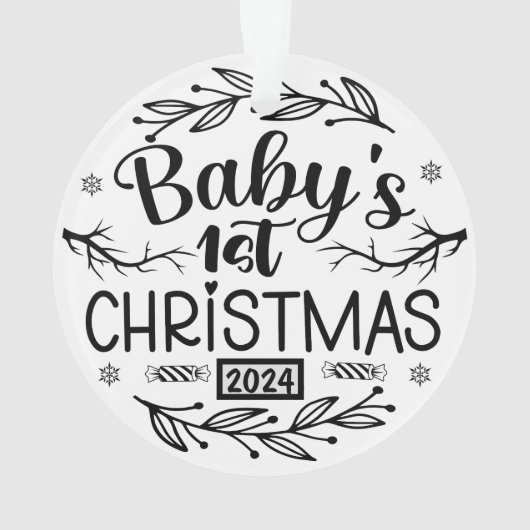 Bébé 1er Noël (dos)