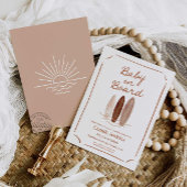 Bébé à bord Baby shower d'été Invitation