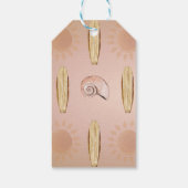 Bébé à bord Baby shower Favor étiquette cadeau (Dos)