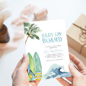 Bébé à bord Invitation Baby shower
