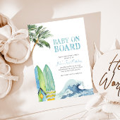 Bébé à bord Invitation Baby shower