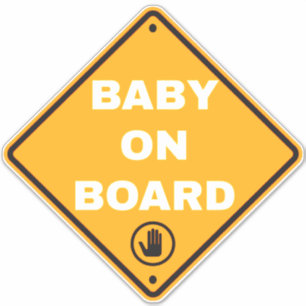 Bébé à bord Sticker en voiture