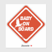 Bébé À Bord Sticker Vinyl (Feuille)
