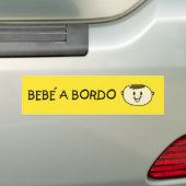 Bebé a Bordo - M- calcomanía de parachoque Bumpersticker (Op auto)